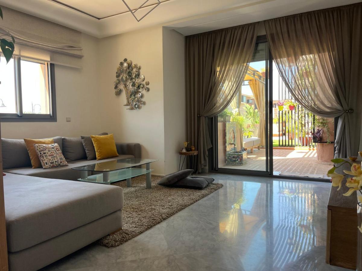 Marrakech M Avenue Terrasse Jardin Appartement Marrakesh Buitenkant foto
