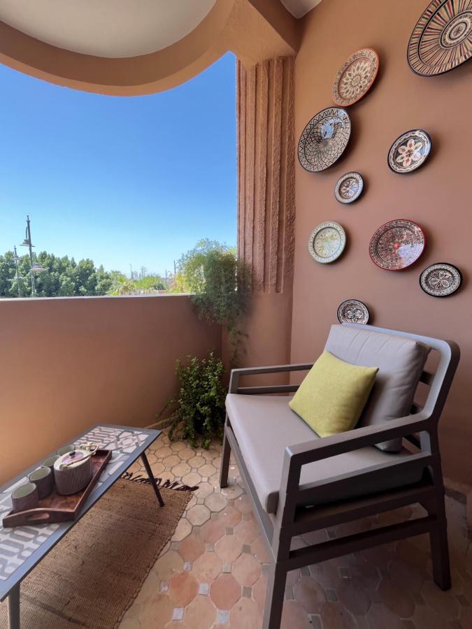 Marrakech M Avenue Terrasse Jardin Appartement Marrakesh Buitenkant foto