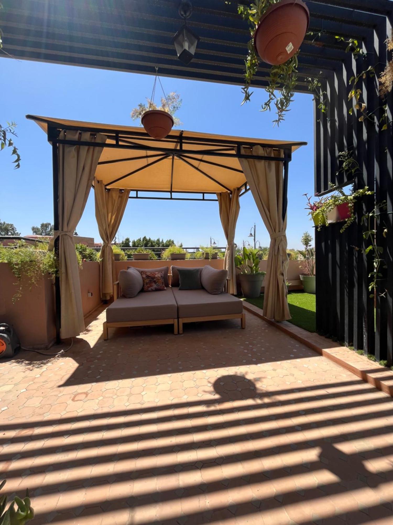 Marrakech M Avenue Terrasse Jardin Appartement Marrakesh Buitenkant foto