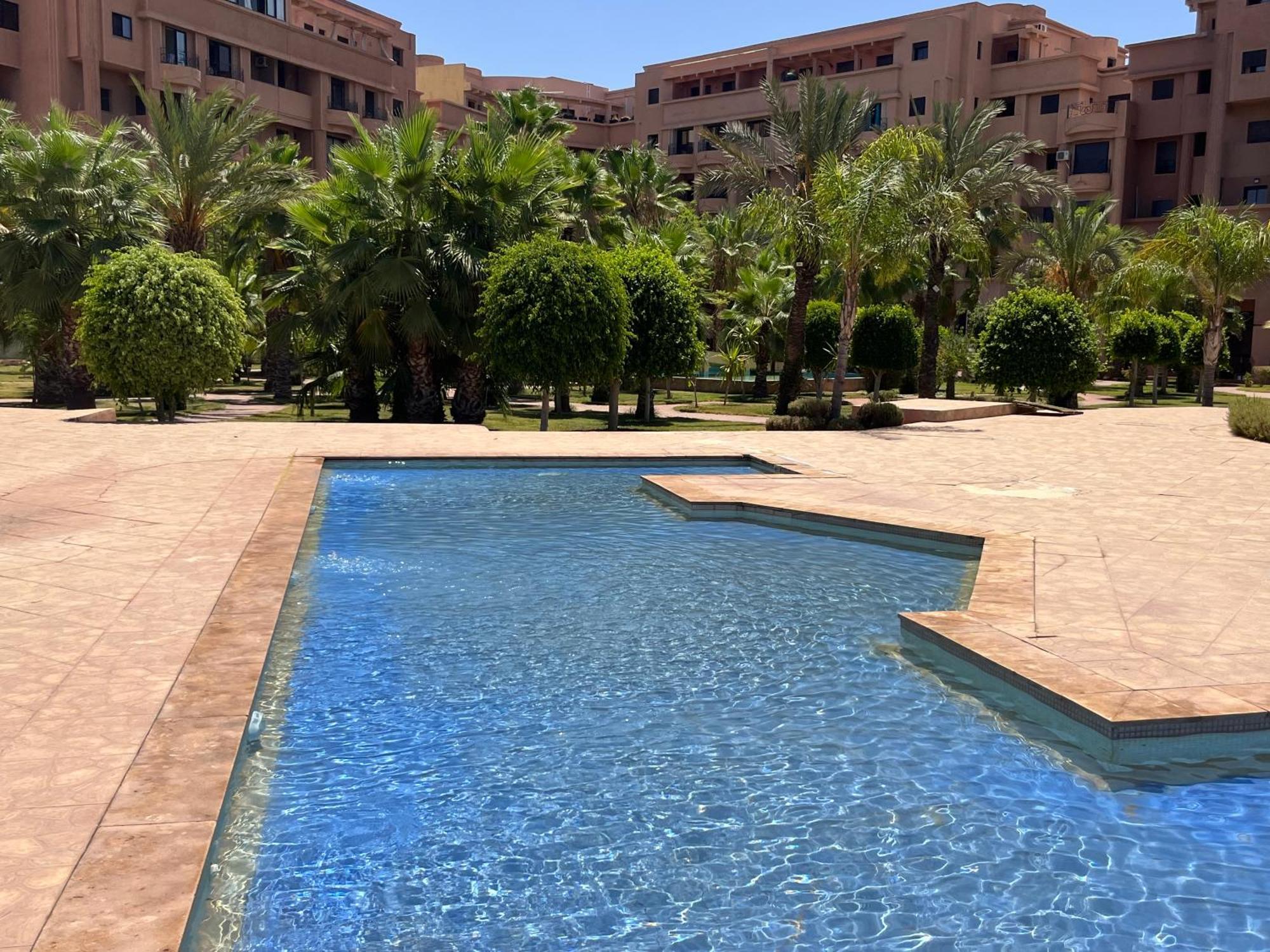 Marrakech M Avenue Terrasse Jardin Appartement Marrakesh Buitenkant foto